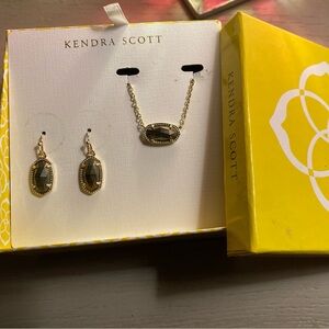 Kendra Scott Necklace and Earring Set